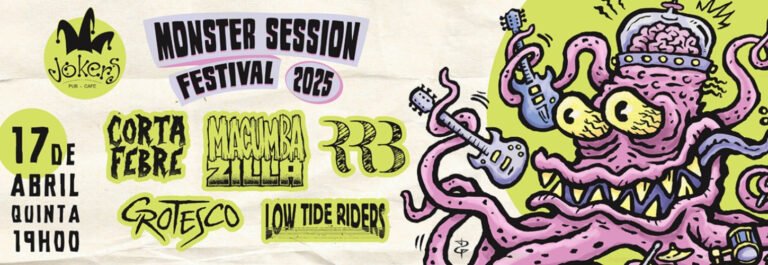 Monster Session Studio realiza seu primeiro festival e valoriza a cena do rock autoral em Curitiba.